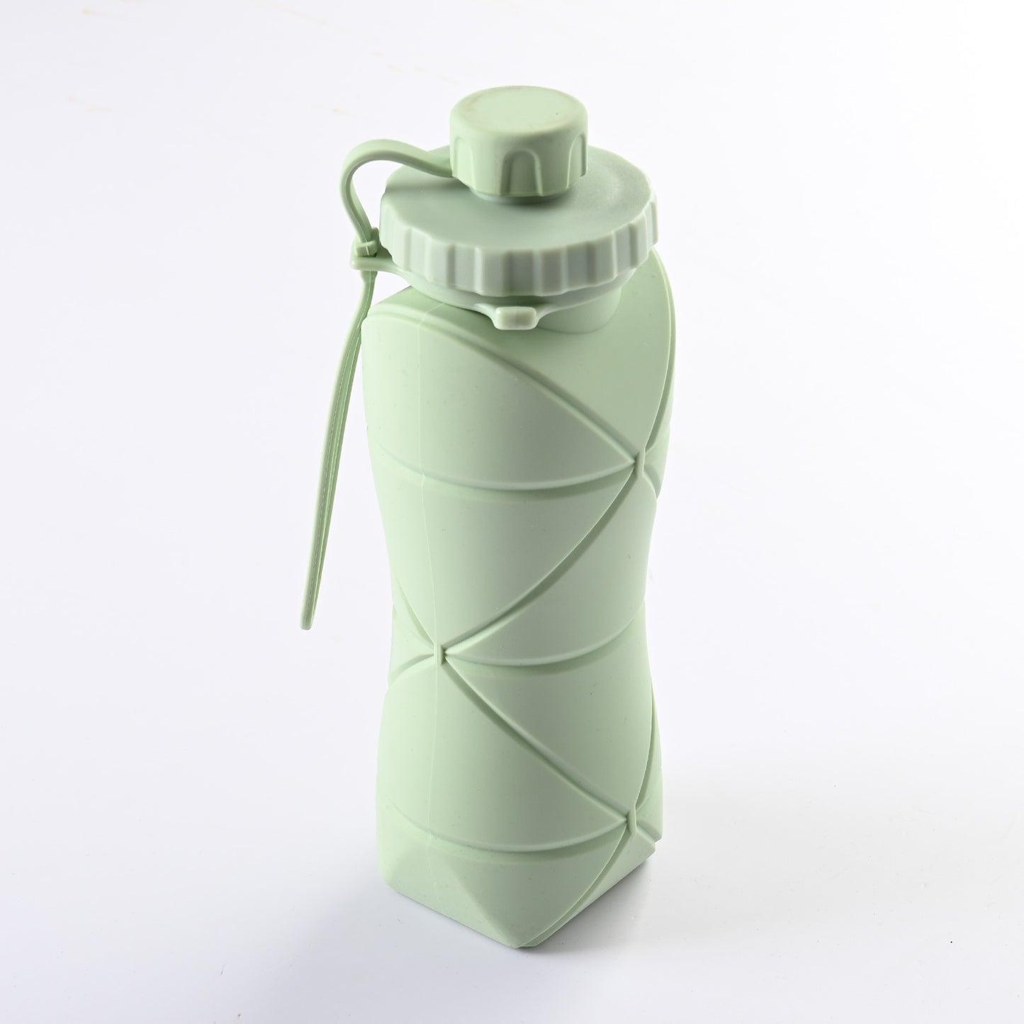 Faltbare Silikon-Wasserflasche - 600 ml